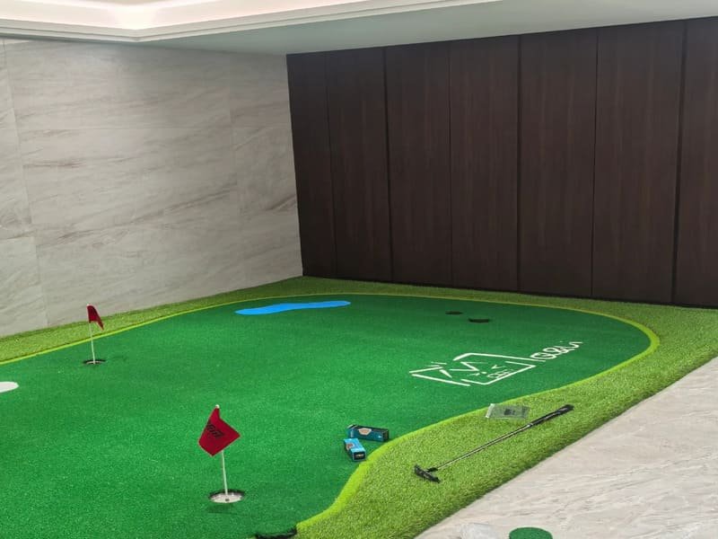 رسم تخطيطي لحصيرة الوقفة التي تصنعها بنفسك مع شريط ضرب منسدل